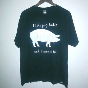 I Like PIG Butts and I Cannot Lie Mens XL  T-Shirt